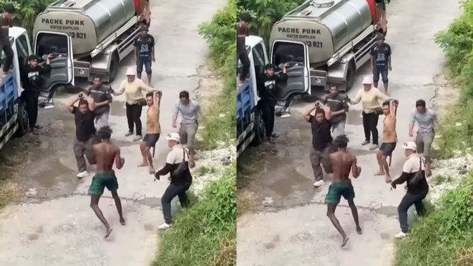 WN Amerika Baku Hantam dengan Kuli Proyek di Bali