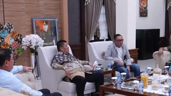 Wakil Menteri Investasi dan Hilirisasi/Wakil Kepala BKPM Todotua Pasaribu melakukan kunjungan kerja ke Provinsi Kepulauan Bangka Belitung (Babel) untuk meninjau operasional PT Timah Tbk