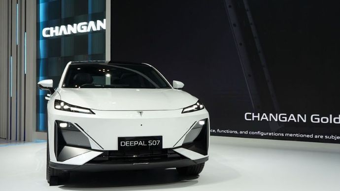 CHANGAN Deepal S07 di GJAW 2025. (Foto: Istimewa) 
