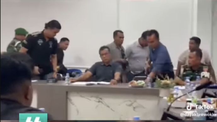 Ketegangan Memuncak, Intel Kodim 0912/Kubar Walkout dari Gelar Perkara