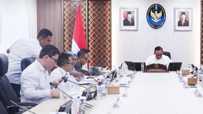 Wakil Menteri Investasi dan Hilirisasi/Wakil Kepala BKPM, Todotua Pasaribu, melakukan koordinasi dengan PT Pertamina (Persero). 