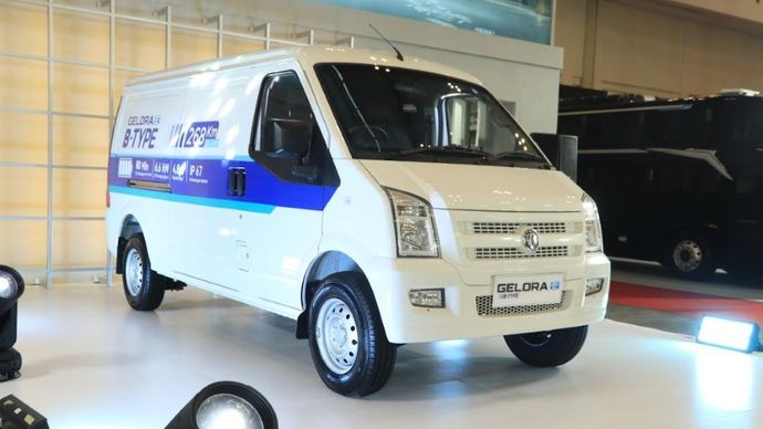 DFSK Gelora E terbaru hadir di GJAW 2025. (Foto: Istimewa)