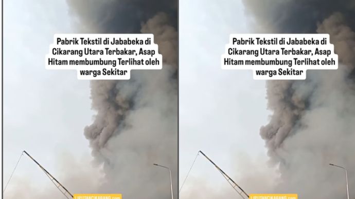 Kebakaran pabrik tekstil