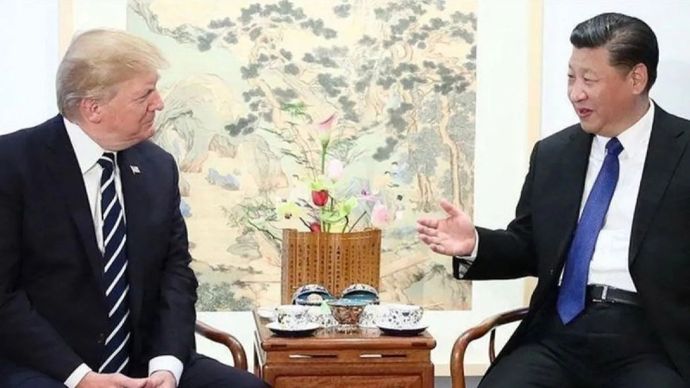 Presiden China Xi Jinping dan Presiden Amerika Serikat terpilih Donald Trump sepakat untuk memulai hubungan kedua negara dari titik awal menjelang pelantikan Trump. ANTARA/Anadolu/py/am.