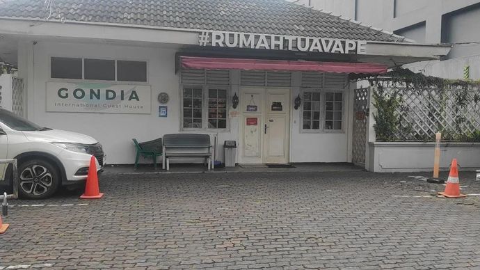 Ilustrasi - Lokasi tempat Arya Daru Pangayunan (ADP) yang ditemukan tewas di Gondia International Guest House yang beralamat di Jalan Gondangdia Kecil Nomor 22, Menteng, Jakarta Pusat. (ANTARA/Ilham Kausar)