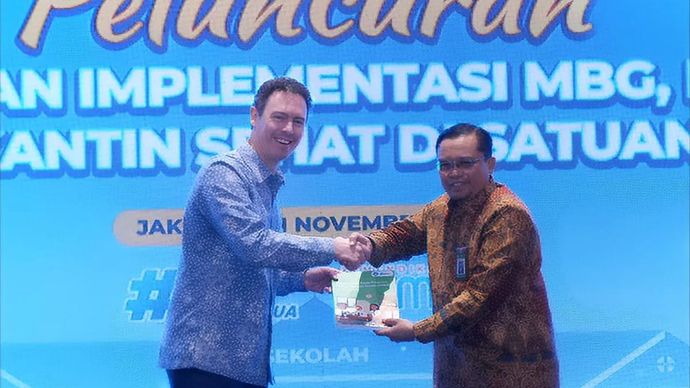 Kemendikdasmen meluncurkan enam modul strategis untuk memperkuat implementasi program MBG di satuan pendidikan, di Jakarta, Rabu 26 November 2025. ANTARA/HO-Humas Kemendikdasmen