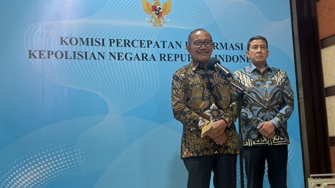 Anggota Komite Reformasi Kepolisian sekaligus Mantan Kapolri periode 2015&ndash;2016, Jenderal (Purn) Badrodin Haiti