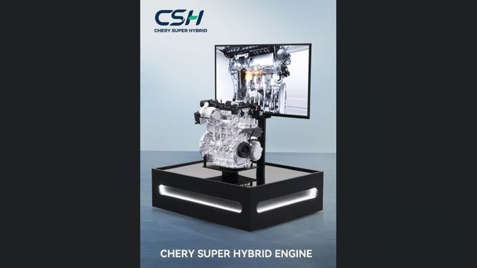 Chery Super Hybrid Dedicated Hybrid Engine. (Foto: Istimewa)