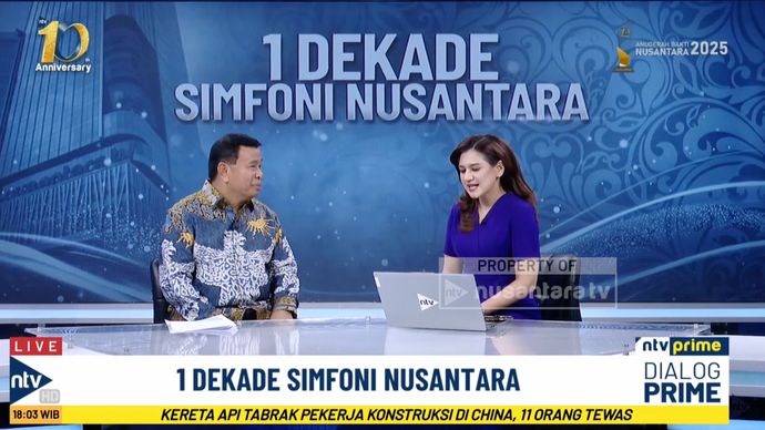 Presiden Komisaris Nusantara TV, Nurdin Tampubolon.