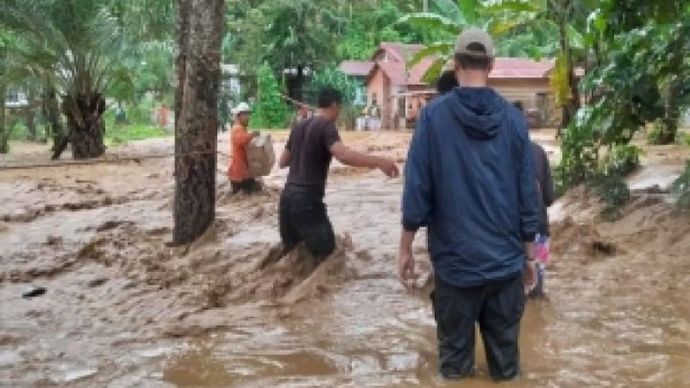 Bencana alam di Sumatera Utara ANTARA/HO-Pusdalops Sumut