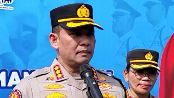 Kabid Humas Polda Metro Jaya Kombes Pol Budi Hermanto memberikan keterangan di Mapolda Metro Jaya, Jakarta, Jumat 28 November 2025. ANTARA/Ilham Kausar/pri.
