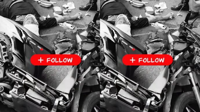 Kembali terjadi kecelakaan di Jalan Kalimalang, dua minggu lalu pengendara tewas ditempat terlindas truk sampah. Hari ini Diduga mengantuk pengendara motor menabrak Truk Pengangkut Sampah yang terparkir ditengah ruas Jalan Kalimalang, Duren Sawit Jakarta Timur (28.11.2025)