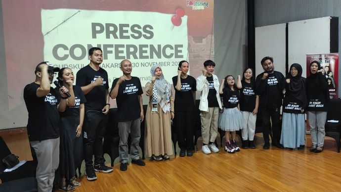 Teater terkait kondisi Gaza, Palestina akan digelar di Taman Ismail Marzuki. 