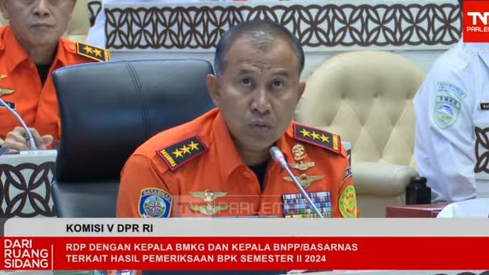 Kepala Basarnas Mohammad Syafii. 