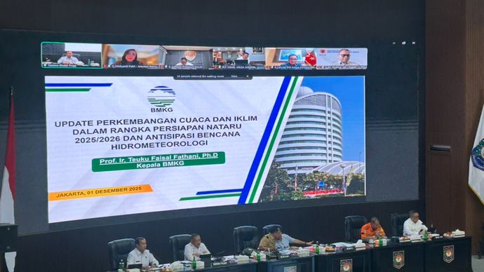 Dalam Rapat Koordinasi Pusat dan Daerah yang digelar secara hybrid, di Kementerian Dalam Negeri 