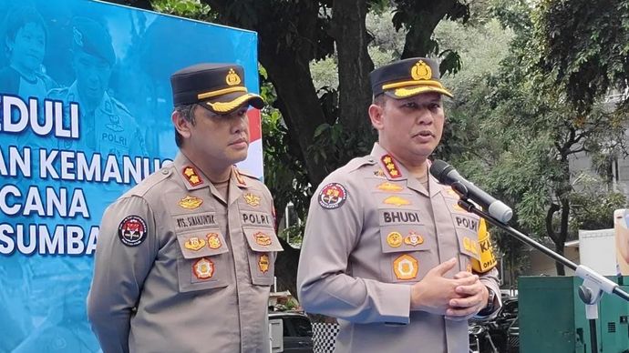 Kabid Humas Polda Metro Jaya, Kombes Polisi Budi Hermanto saat ditemui di Mapolda Metro Jaya, Senin 1 Desember 2025. ANTARA/Ilham Kausar