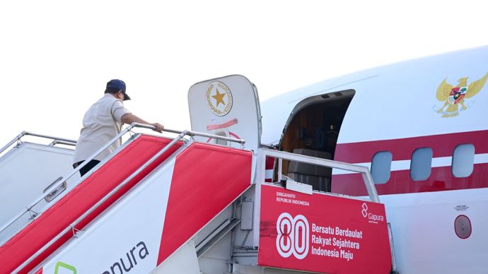 Prabowo Subianto bertolak menuju wilayah terdampak bencana banjir di Pulau Sumatra 