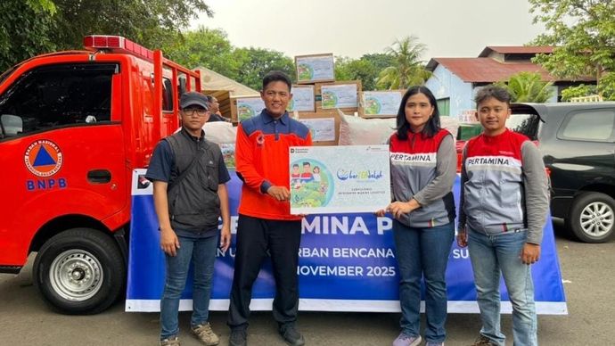 Aksi Solidaritas, PT Pertamina International Shipping (PIS) Bantu Masyarakat Terdampak Banjir Sumut, Sumbar, dan Aceh