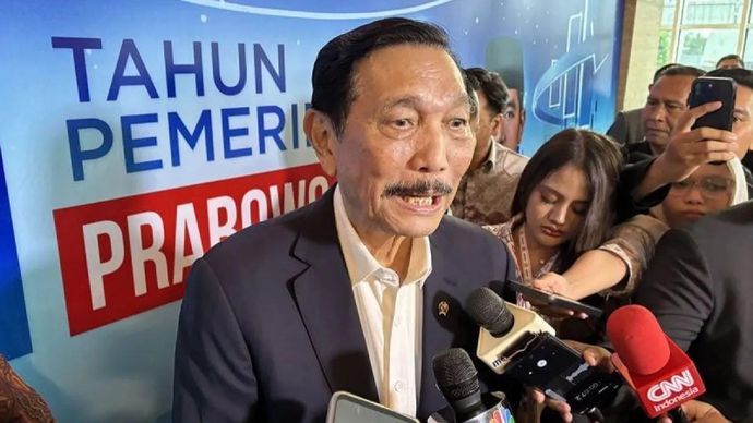 Arsip foto - Ketua Dewan Ekonomi Nasional (DEN) Luhut Binsar Pandjaitan di Jakarta, Kamis 16 Oktober 2025. ANTARA/Imamatul Silfia/aa.