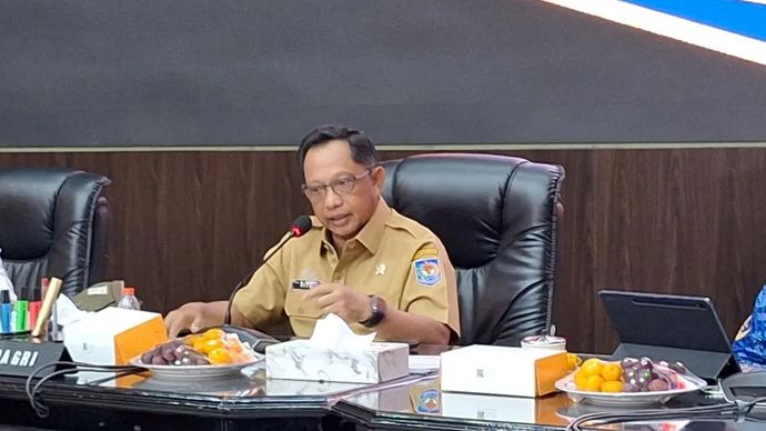 Menteri Dalam Negeri (Mendagri) Tito Karnavian. (ANTARA/Fianda Sjofjan Rassat)