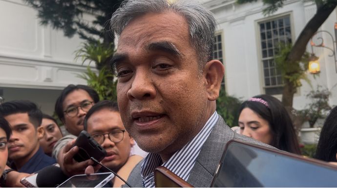 Ketua MPR RI Ahmad Muzani di Kompleks Istana Kepresidenan Jakarta