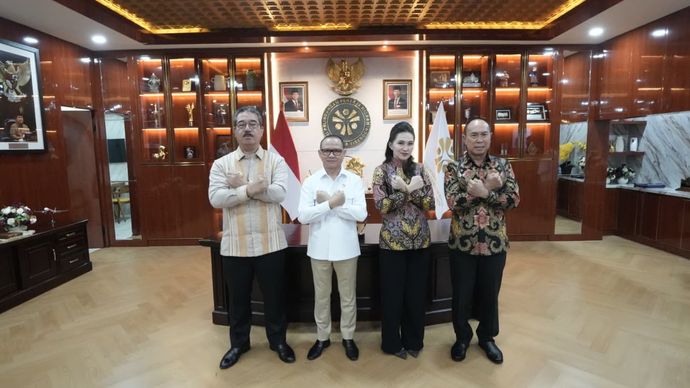 Menteri Mukhtarudin MoU dengan Tiga Gubernur