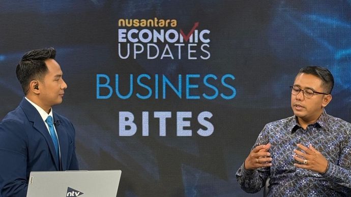 Wakil Ketua Umum (Waketum) Bidang Peternakan Kadin Indonesia, Cecep Muhammad Wahyudin dalam program Nusantara Economic Updates di Nusantara TV