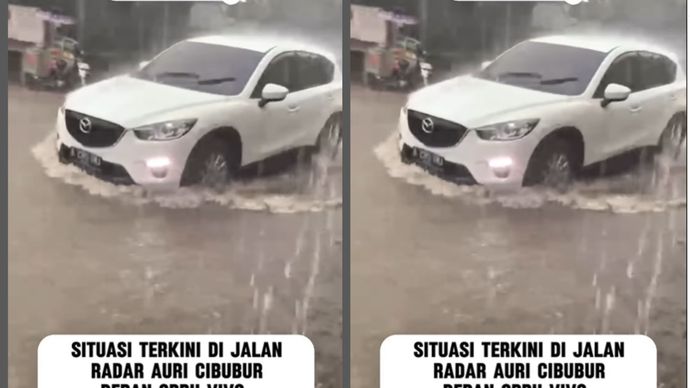 Cibubur diterjang banjir
