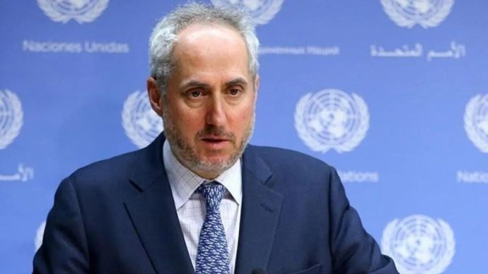 Juru bicara Sekretaris Jenderal PBB, Stephane Dujarric. ANTARA/Anadolu/PY.
