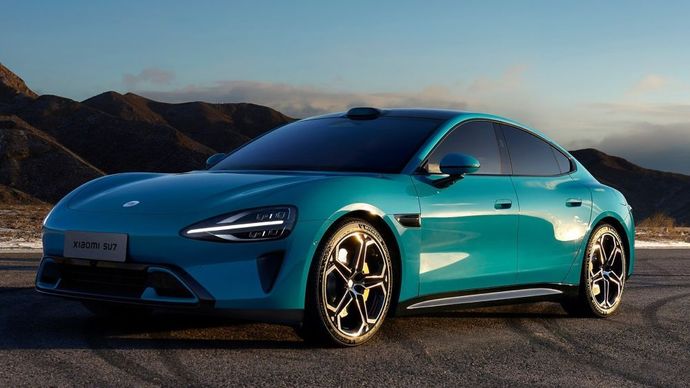 Xiaomi SU7. (Foto: Istimewa via Kr-ASIA) 