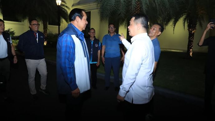 Wakil Menteri Desa dan Pembangunan Daerah Tertinggal (Wamendes PDT) Ahmad Riza Patria mengungkapkan kekagumannya saat mengunjungi Museum dan Galeri Seni SBY ANI di Pacitan. 