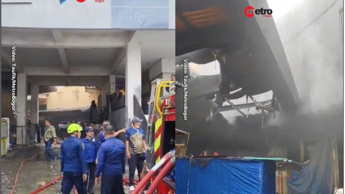 Kebakaran Pasar Anyar Bogor