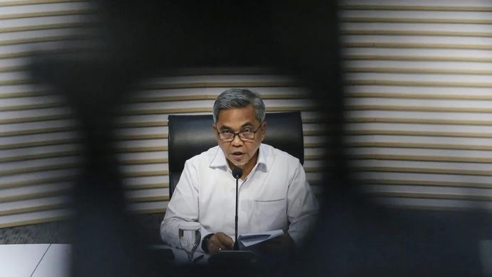 Ketua KPK Setyo Budiyanto menyampaikan keterangan di Gedung Merah Putih KPK, Jakarta, Rabu 3 Desember 2025. ANTARA FOTO/Asprilla Dwi Adha/nym.