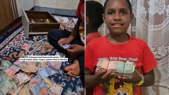 Bocah Papua donasikan uang celengan ke warga terdampak banjir di Sumatera