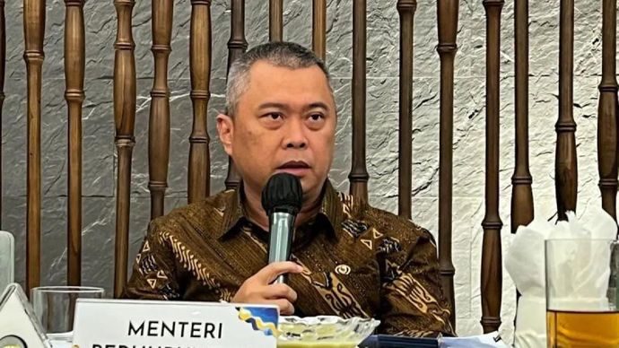 Menteri Perhubungan Dudy Purwagandhi dalam bincang bersama awak media di Jakarta, Jumat 5 Desember 2025. ANTARA/Harianto