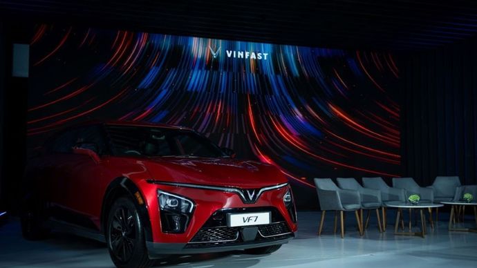 Kolaborasi VinFast VF 7 bersama para 7 personas bisa menjadi wake up call bagi setiap orang untuk all out mengejar passion. (Foto: Istimewa) 