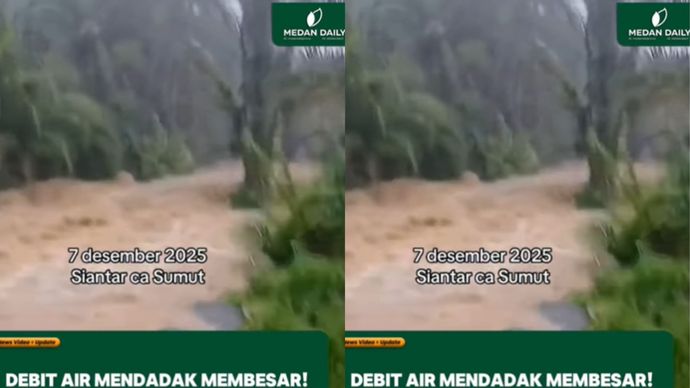 Beredar Video Tapanuli Tengah Kembali Diterjang Banjir
