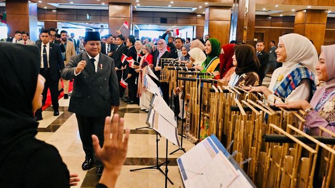 Prabowo Subianto di Pakistan Bertemu Diaspora Indonesia