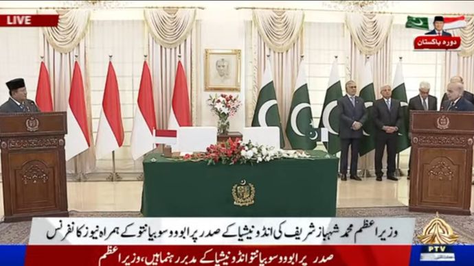 Prabowo Subianto di Pakistan