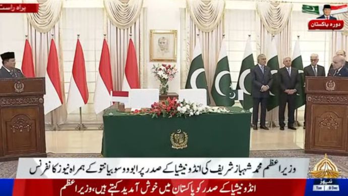 Prabowo Subianto di Pakistan