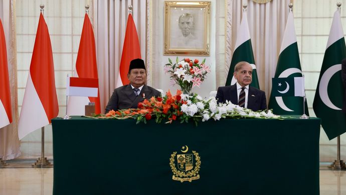 Prabowo Subianto di Pakistan