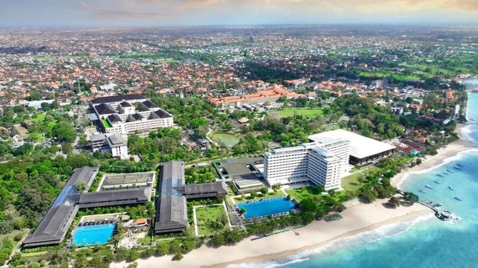Kawasan Ekonomi Khusus (KEK) Sanur, Bali. ANTARA/HO-PT Hotel Indonesia Natour