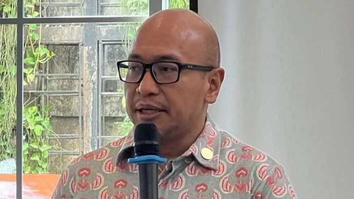 Ilustrasi - Kepala Divisi Program dan Komunikasi SKK Migas Hudi D Suryodipuro memberi keterangan saat ditemui di Jakarta, Jumat 27 Juli 2025. ANTARA/Putu Indah Savitri/am.