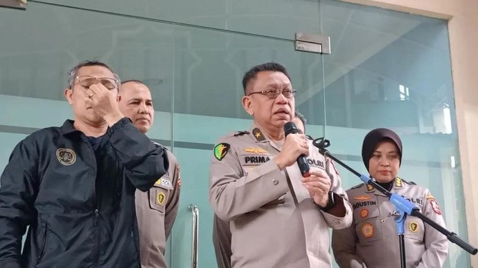 Kepala RS Polri Brigjen Polisi Prima Heru Yulihartono di RS Polri Kramat Jati, Jakarta Timur, Selasa 9 Desember 2025. ANTARA/Siti Nurhaliza