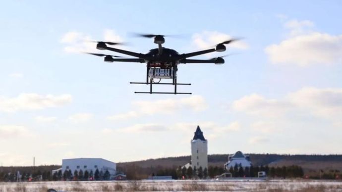 Ilustrasi - Drone atau pesawat nirawak. (ANTARA/Xinhua)