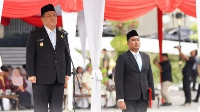 Pelaksana Tugas (Plt) Gubernur Riau SF Hariyanto mengajak seluruh masyarakat menjadikan peringatan Hari Pahlawan sebagai momentum untuk menyalakan kembali semangat perjuangan para pendahulu bangsa. (HO-Pemprov Riau)