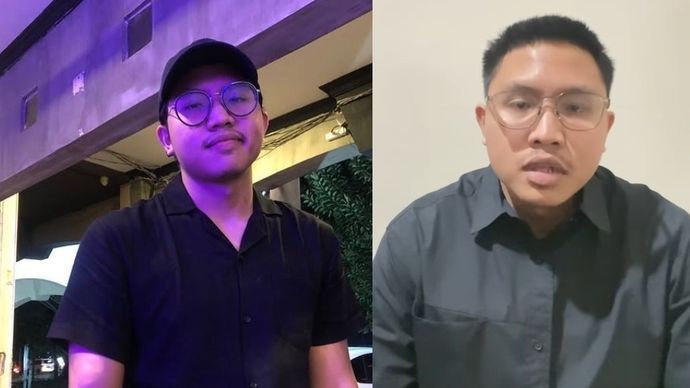 Adimas Firdaus alias Resbob diamankan kepolisian diduga atas kasus ujaran kebencian. 