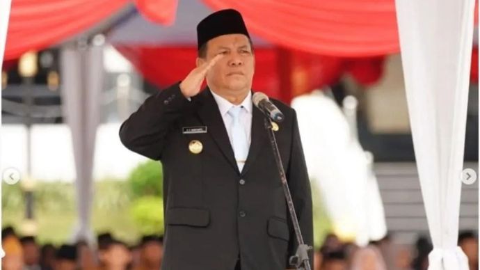 Pelaksana Tugas (Plt) Gubernur Riau SF Hariyanto k. ANTARA/HO-Pemprov Riau.