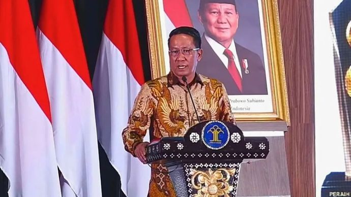 Menteri Hukum Supratman Andi Agtas. ANTARA/Agatha Olivia Victoria. 