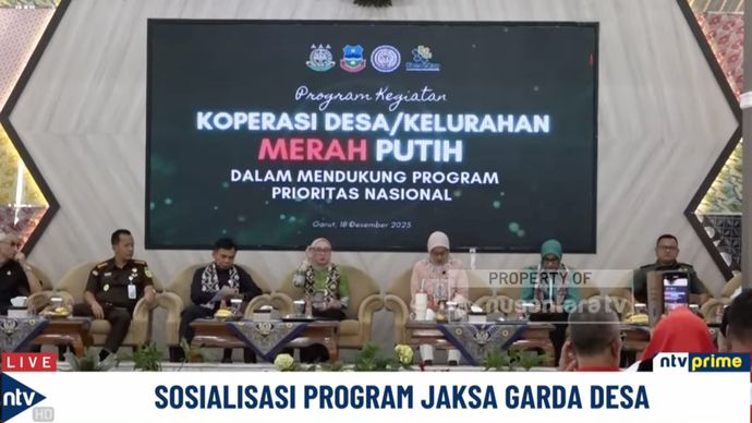 Sosialisasi program Jaksa Garda Desa atau Jaga Desa 